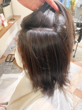 ムーン(moon) 3月#ミディアムヘア#ショコラベージュ#ボブルフ#魅力倍増カール