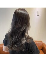 アフィックス ヘア 水天宮前店(affix hair)&nbsp;オリーブグレージュ×韓国くびれヘアー