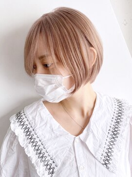 アルバム 渋谷パルコ(ALBUM) ライトアッシュ_チェリーブラウンフェミニンロング_ba339641