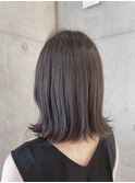ブリーチなしイヤリングカラー　ベージュ　グレージュ
