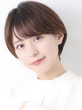 パティオン(PATIONN) 髪が綺麗で清楚に見えるナチュラルストレートマッシュショート