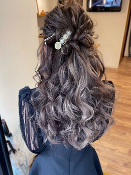 ティダスマイル(tida smile) ドレスヘア_ヘアアレンジお客様スタイル