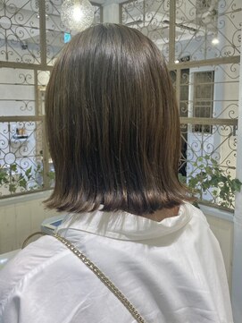 ラ ブランシュ 大宮(La Blanche) 大宮/ロングヘア/グレージュカラー/ボブウルフ/黒髪