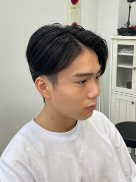 バース バイ ハピネス(BIRTH by happiness) ナチュラル毛流れかきあげヘア