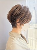 ショートカット/ショートヘア/ショートボブ/30代40代50代/難波