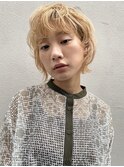 ハイトーンショートボブ