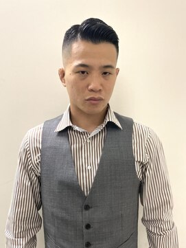 ザバーバー 東京(THE BARBER) 【THE BARBER 東京】七三フェード