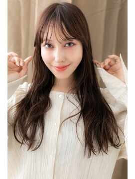 モッズヘア 上尾西口店(mod's hair) シースルーバング大人巻き小顔レイヤーロングZ上尾20代30代40代