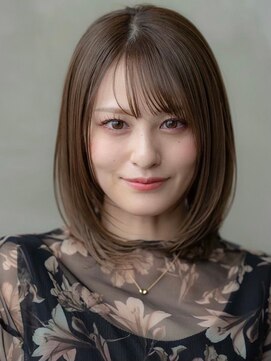 イオ 本厚木(io) 大人かわいいフェイスレイヤーシースルーバング小顔イメチェン