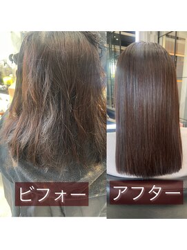 モッズ ヘア 宇都宮店(mod's hair) 髪質改善ストレートパーマ