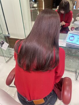 ヘアメイク アース 秋田仁井田店(HAIR & MAKE EARTH) ピンクラベンダー