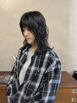 セン(sen) ミディアムパーマ