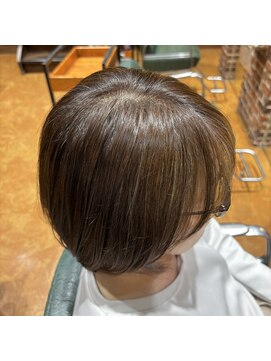 チップタップ 町田店(tip top) 【佐須田】の 白髪ぼかしカラー