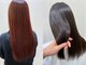ヘアーワークス ボナ(HAIR WORKS bona.)の写真/自然にまとまるナチュラルストレート！クセ毛の悩みをスマートに解決◎