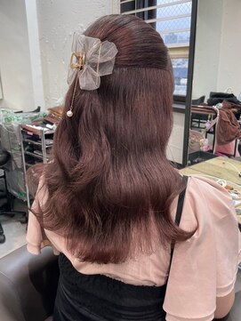 ベレーザ 渋谷(BELEZA) 8022髪質改善ブリーチなしカラーレイヤーカットトリートメント