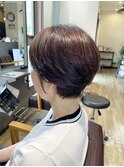 スッキリ丸みショート