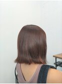斜めバング/グレージュカラー/シルキーベージュ［町田駅］