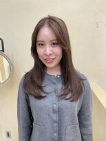 スニュウ(snuw)&nbsp;【snuw mina】レイヤーカット/透明感カラー/伏見