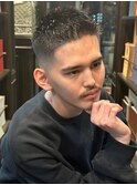 ハイフェードショートアップバング