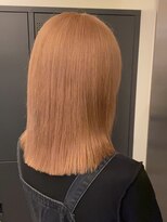 ベレーザ 渋谷(BELEZA)&nbsp;11217ミルクティーベージュ髪質改善ストレートマロンベージュ