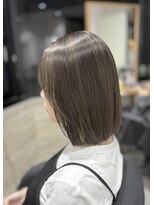 リーオオサカ(Lee Osaka) 【Lee大阪店】レイヤー ボブ×デザインカラー/新出