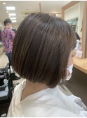 爆盛りハイライト×くすみシナモンアッシュ/赤味抹殺/立体感抜群