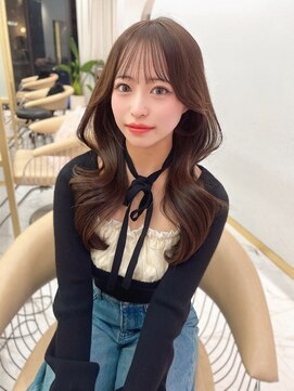 クム(kumu) 【kumu】ロングレイヤー/顔周りカット/栄/名古屋