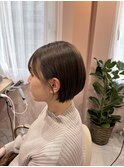 丸みショートボブ