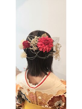 ウェーブ(WAVE) 【卒業式アレンジ】ヘアアレンジ/卒業式