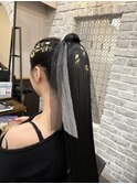 ハイポニーアレンジ