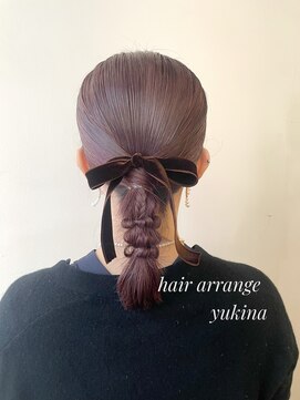 ボトムス(BOTTOMS) あみおろしタイトヘアセット