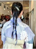 【卒業式】ポニーアレンジ
