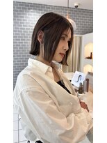 カシェ マエノヘタ(Cashe'e MAENOHETA)&nbsp;誰でも後ろ姿美人になれるボブ