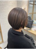 すっきりタイト◎オイルやバームで簡単セット 耳かけショート＊