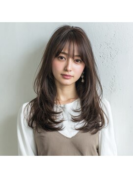 ラニアケア(LANIAKEA) レイヤーカット＋ラベンダーベージュ【LANIAKEA】