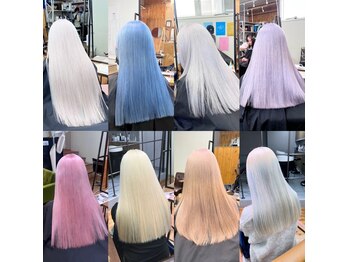 IO【イオ】ブリーチ/ダブルカラー/髪質改善/ケアブリーチ/ハイトーン/長野市/長野駅