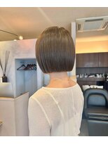 ブラウン (BROWN)&nbsp;MIZUKA【吉祥寺　切りっぱなしボブ　プツっとボブ】