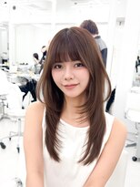 アマトウキョウスマートサロン(AMA TOKYO×Smart Salon)&nbsp;くびれレイヤー/顔まわりカット/くびれ巻き/レイヤーカット