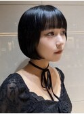 ◇乾かすだけでまとまるボブ/顔まわりレイヤー/内巻きボブ