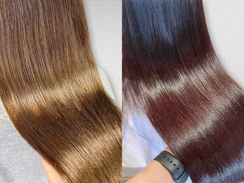 マイ ヘア デザイン 岡崎(MY hair design)の写真/【ハイクオリティ×ダメージレス】本格的な髪質改善が叶うMY hair design♪韓国風うる艶美髪に！[髪質改善]