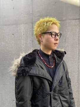 リヤン(Le lien) サーフカール/フェザーパーマ/刈り上げセンターパート/溝の口