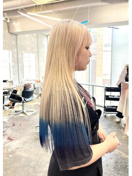 青のエンドカラー