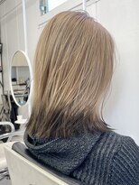 ミーム 原宿 表参道(meme) !ダブルカラーハイトーンカラーケアブリーチインナーカラー#原宿