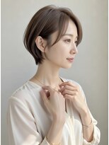 ゲイン(Gain)&nbsp;ショートカットx白髪ぼかしx髪質改善x縮毛矯正xダブルカラー