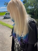 ロウダ(ROWDA) ハイトーンエンドカラー