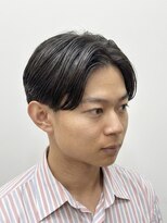 ヘアーアンドグルーミング ヨシザワインク(HAIR&GROOMING YOSHIZAWA Inc.)&nbsp;メンズビジネスショートツーブロックナチュラルフェザーセンター