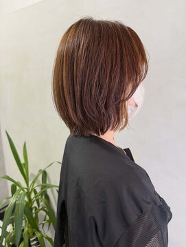 ラトリエコンタン(L´atelier Content) 【Lateliercontent MIHO】30代40代50代コンパクト外ハネボブ