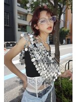 ディーン ジュスィ 栄店(DEAN JECY)&nbsp;ミディアムで盛れるレッド、ダブルカラー