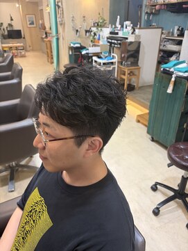 ビアリッツ(Biarritz) #メンズパーマ＃ツイストスパイラル