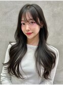 ロングレイヤー/艶髪ロング/髪質改善トリートメント/20代